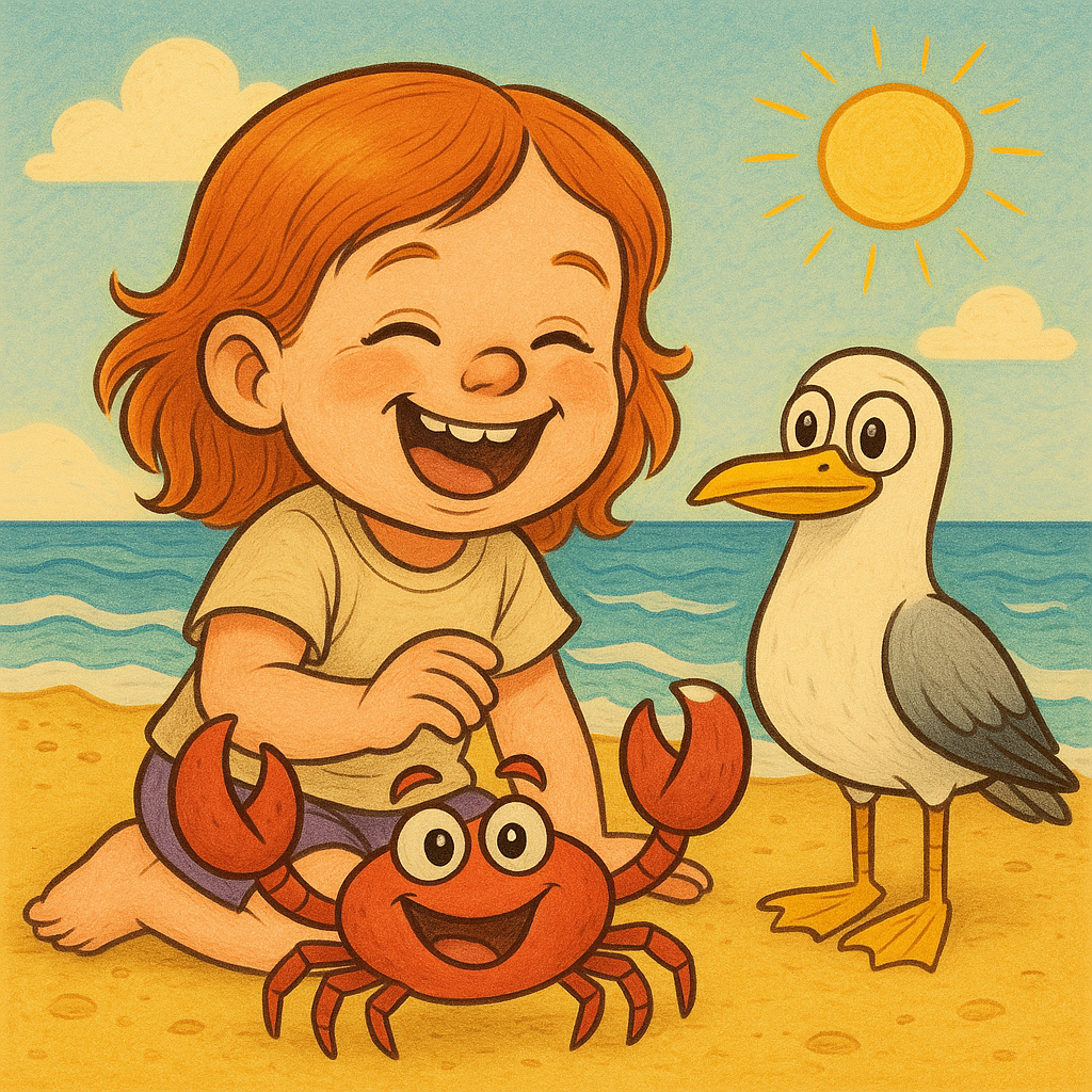 Ginny and the Magical Beach Day